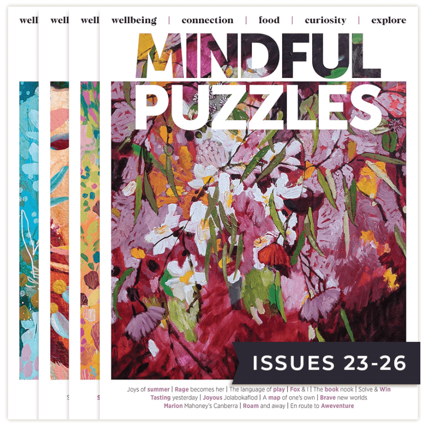 4-issue-bundle-issues-23-to-26-magazine-cover | Mindful Puzzles